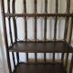 Retro-vintage-Low sideboard-library - cane-wood-rattan-1960s