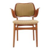 Armchair - Model 107 - Oak & Teak - Original upholstered - Hans Olsen - 1960s