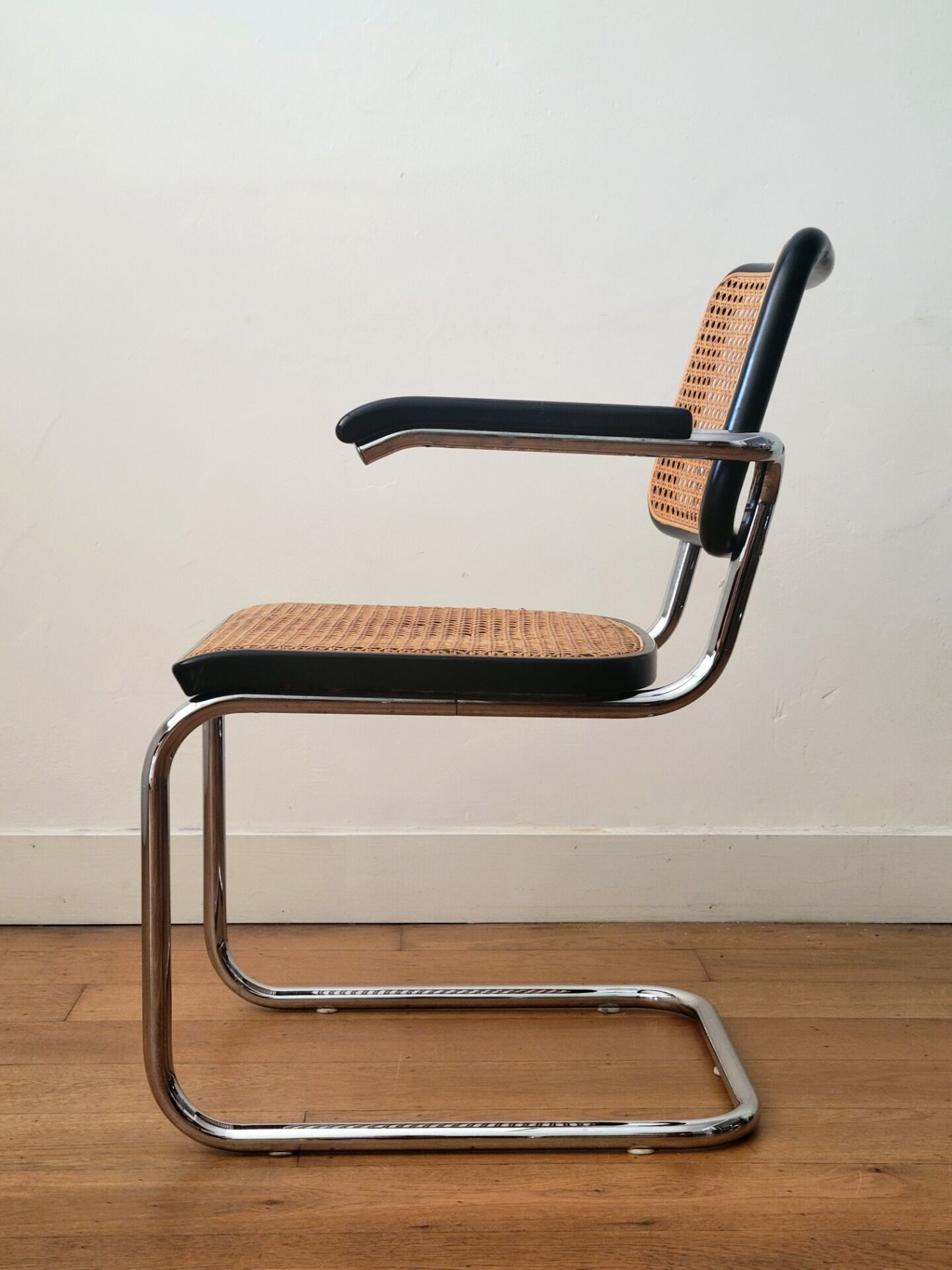 Ensemble de 6 chaises Thonet S64, Marcel Breuer, Thonet Allemagne, 1992