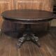 Table en chêne Néogothique décor de chimères 19 eme Gothique