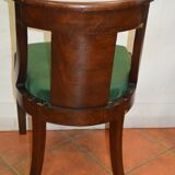 Set of 4 mahogany gondola chairs