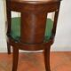 Suite de 4 chaises gondoles en acajou