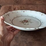 Authentic Julien Michelaud Limoges porcelain round dish