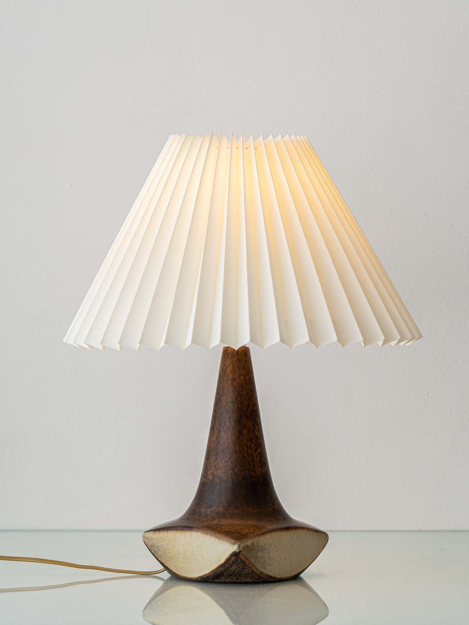 Danish Modern Stoneware Table Lamp by Michael Andersen, Marianne Starck, 1960s