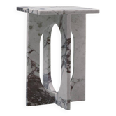 Calacatta marble side table "BOND"