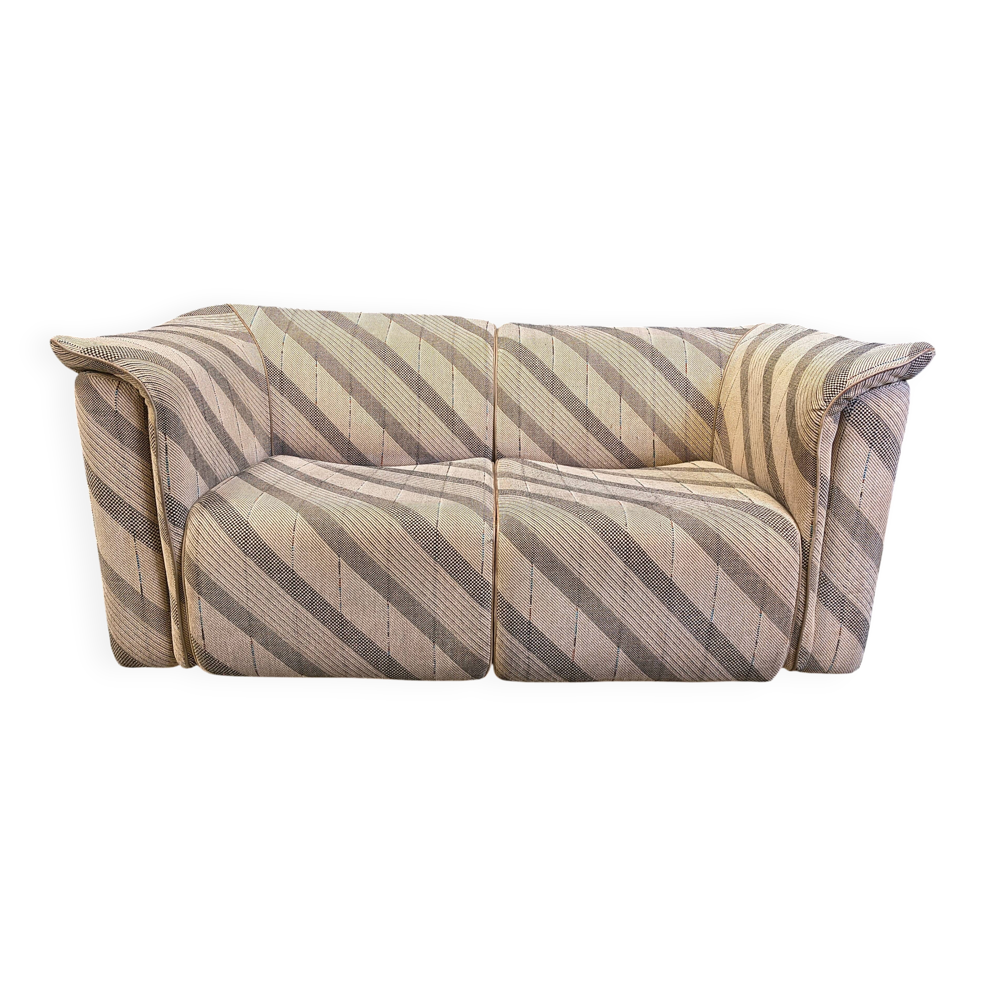 Vintage two seater sofa by Karl Wittmann, 1970s