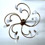Large vintage architectural ceiling light