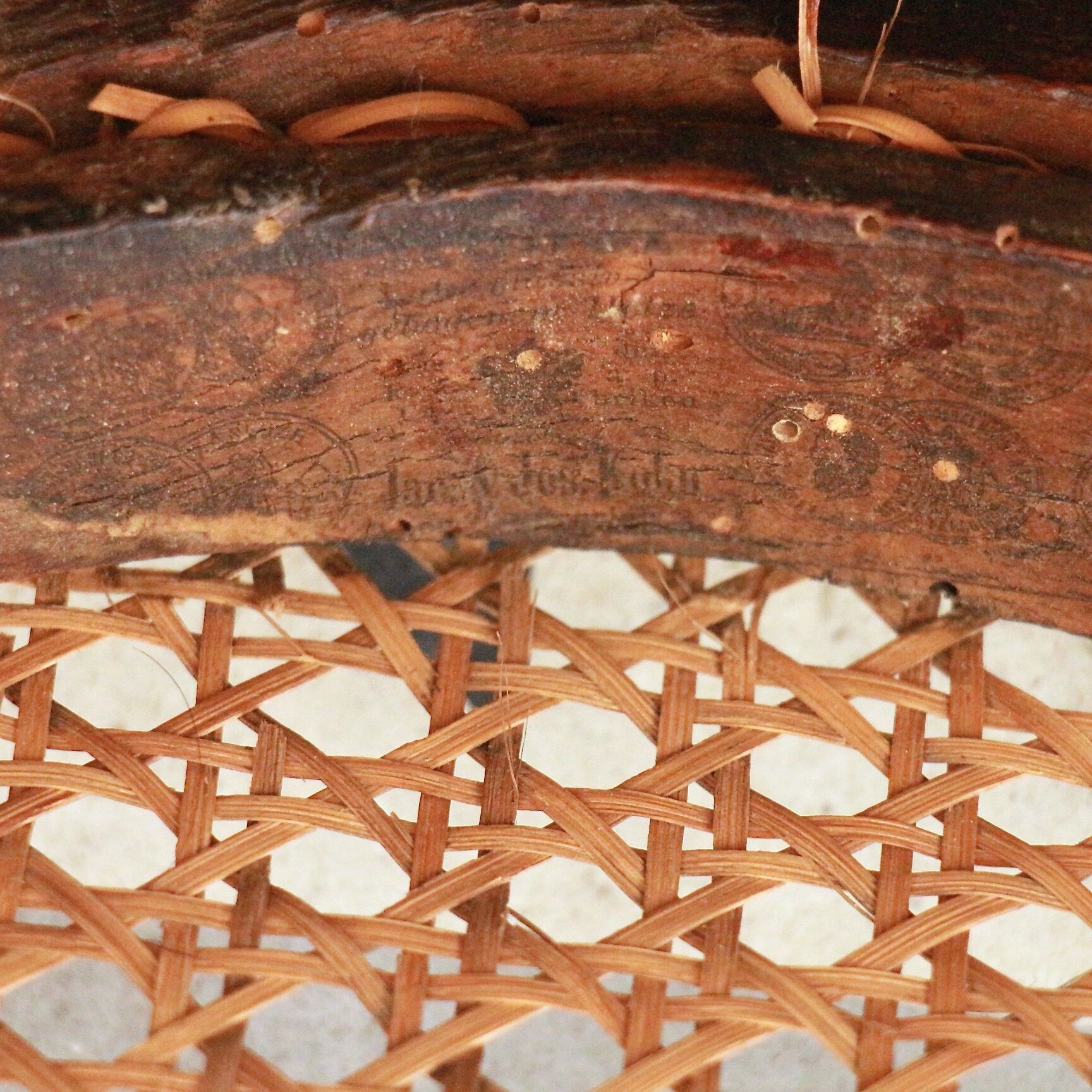 Jacob-Josef Kohn cane bistro chair