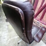 Fauteuil de bureau en cuir - Johanson design