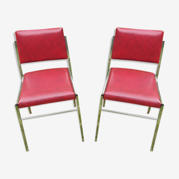 Pair of vintage design chairs