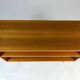 Danish teak shelf sideboard lowboard vinyl vintage mid-century