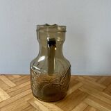Vintage lemonade service in smoked glass - vemam - made in italy