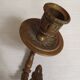 Pair of French Antique Signed GAVEAU 12 Double Piano Candle Sconces