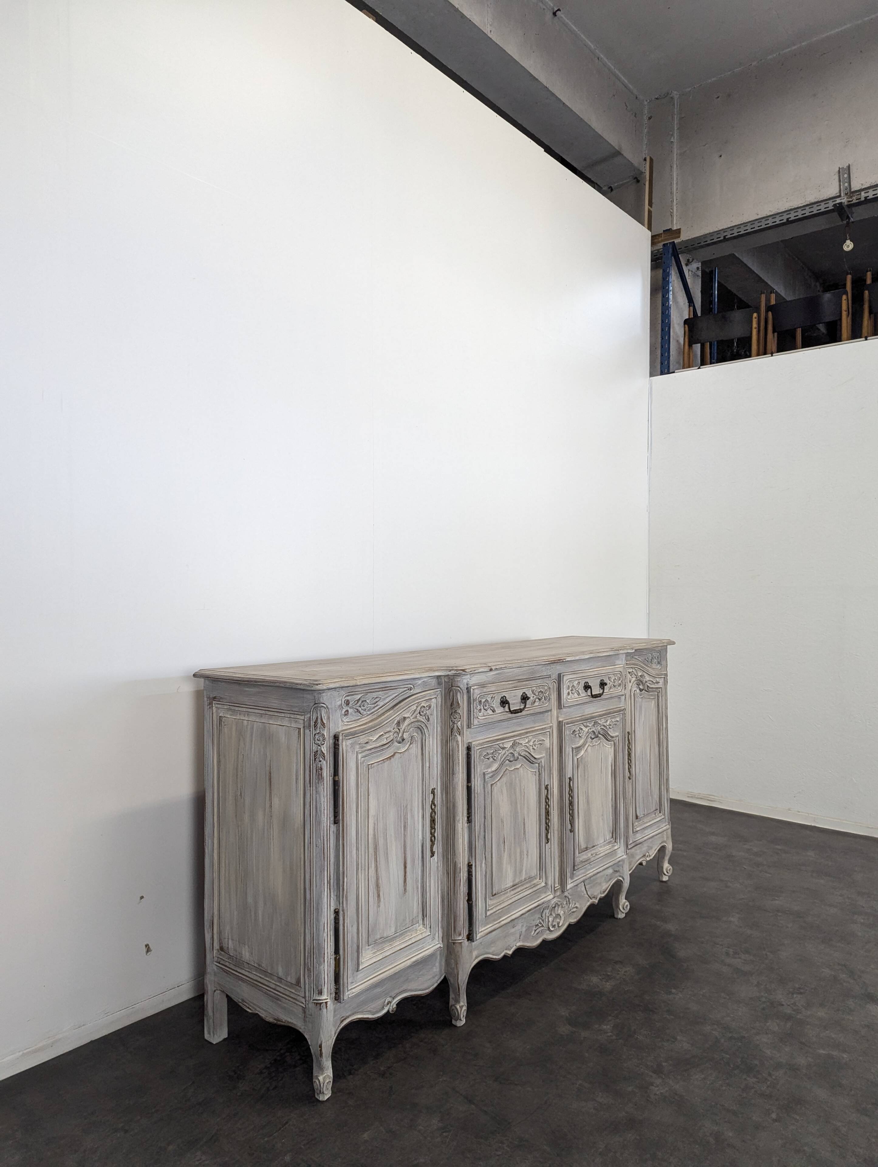 Rustic patinated sideboard