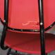 Red armchair, vintage 50s