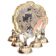 Italian Silver-Plated Animal Head Liqueur Cups with Matching Serving Tray Set 6