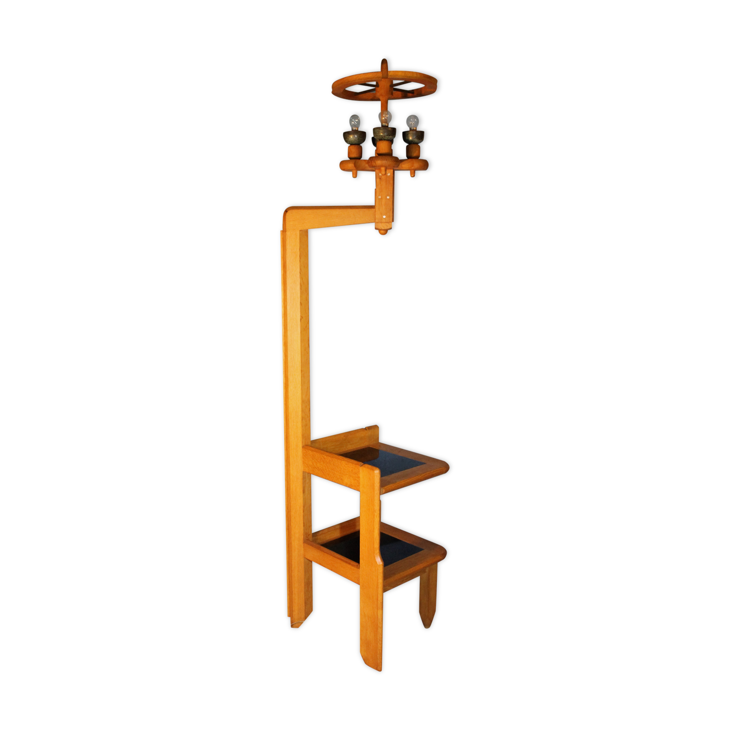 Floor lamp Guillerme & Chambron 1960