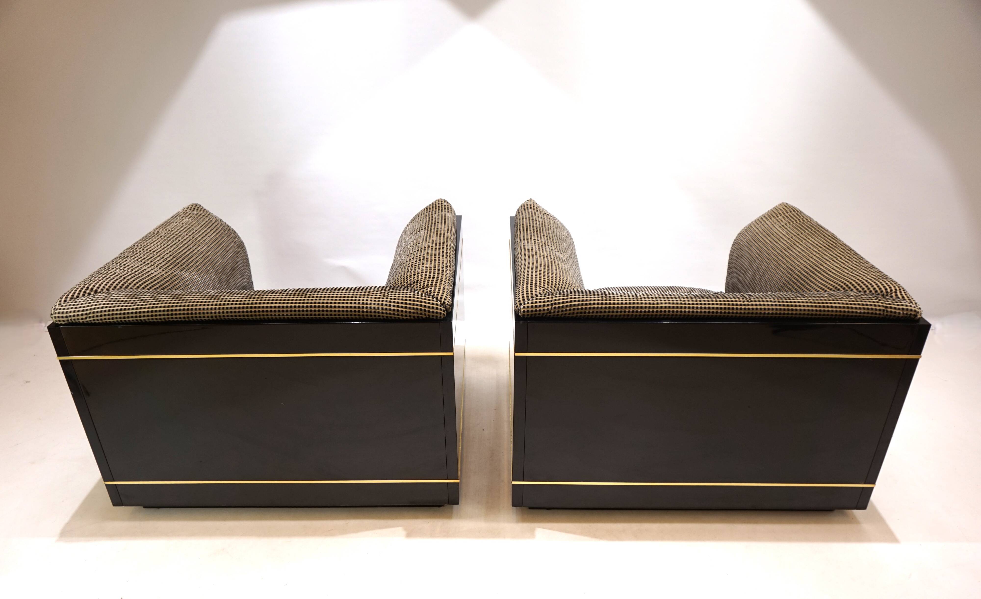 Ensemble de 2 chaises longues attribuées à Pierre Cardin, 1970