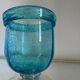Antique bubble glass vase