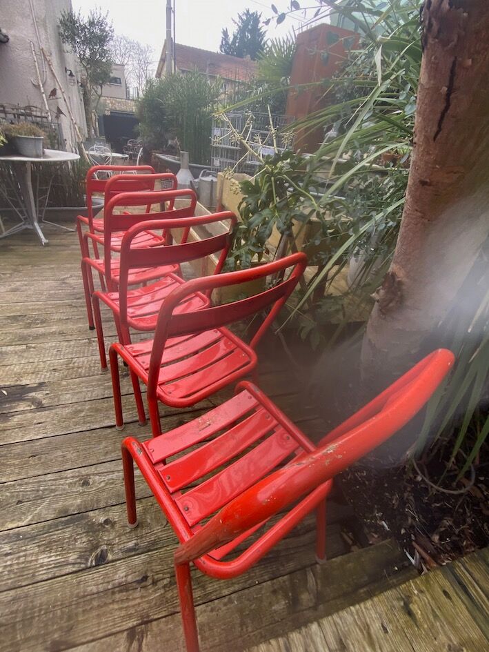 Metal chairs 1960