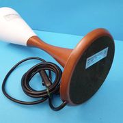 Lampe Neoggetti en verre de Murano et bois