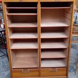 Double curtain binder
