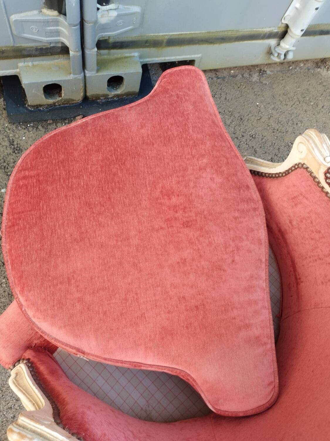 Pair of old Louis XV style armchairs