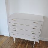 Dresser nude and gold