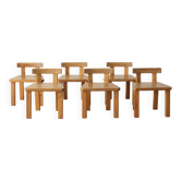 Roland Wilhelmsson, set of six dining chairs