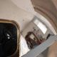 Lampe Eye Ball Massive vintage style Space Age années 90