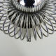 Pair of vintage wall appliques Philippe Rogier Oxar, Luminox, Gallery Oxar. Year 70