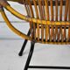 Lot de 3 fauteuils en rotin par Rohe Noordwolde, Pays-Bas