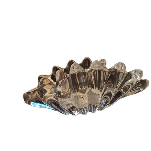 Moulded crystal bowl – 1950s style