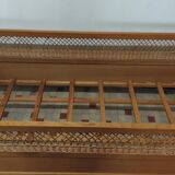 Vintage Rattan Baby Bed