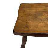 Vintage brutalist stool side table minimalistic