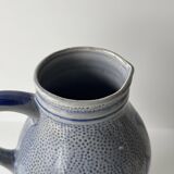 West Germany blue carafe H19.5