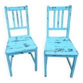2 chaises style vintage