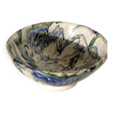 Handmade ceramic salad bowl