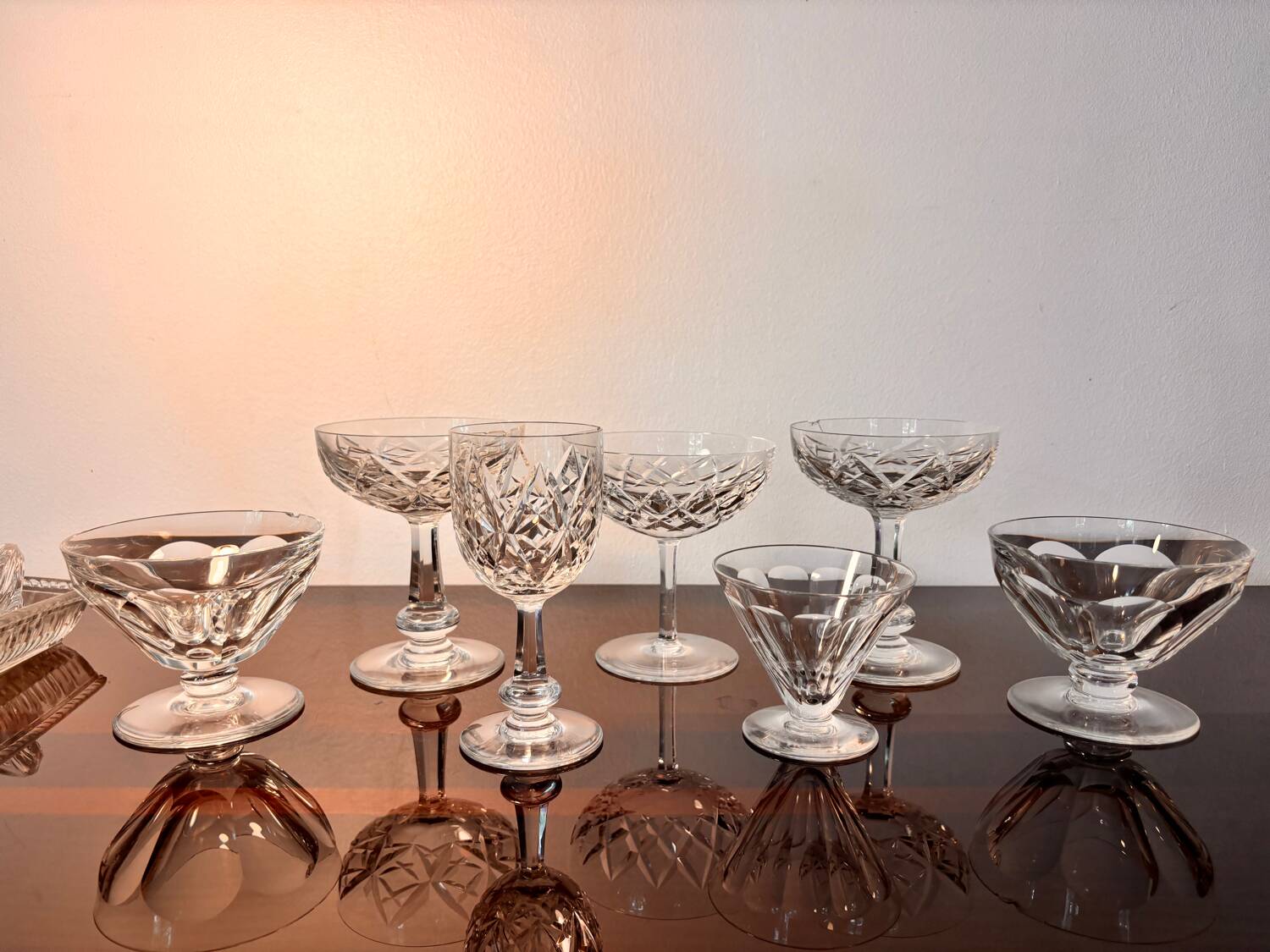 7 verres baccarat