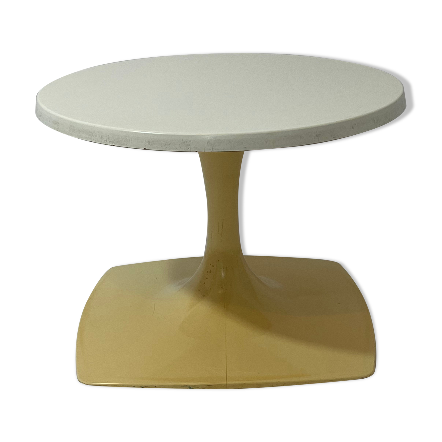 Coffee table feet tulip Stamp Furious France year 1970