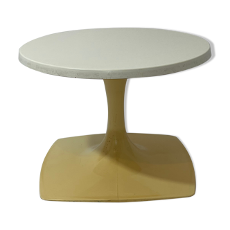 Table basse pieds tulipe Stamp Nurieux France année 1970