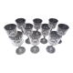 Cristal D'Arques 10 wine glasses model St Germain