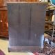 Antique Biedermeier Demi-Lune Mahogany Cabinet 1820