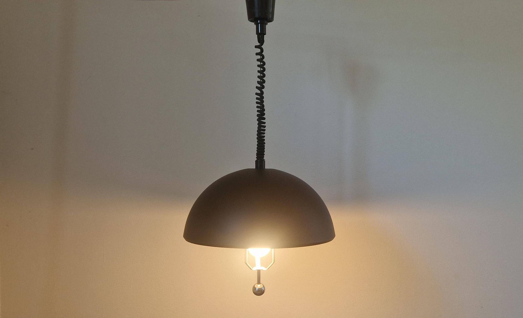 Rare Midcentury Pendant Dijkstra, 1970s