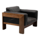 Fauteuil Bastiano Tobia Scarpa années 1970