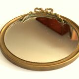 Round wall mirror from the 50s - Vintage