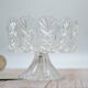 Crystal fruit cup with rounded edges
