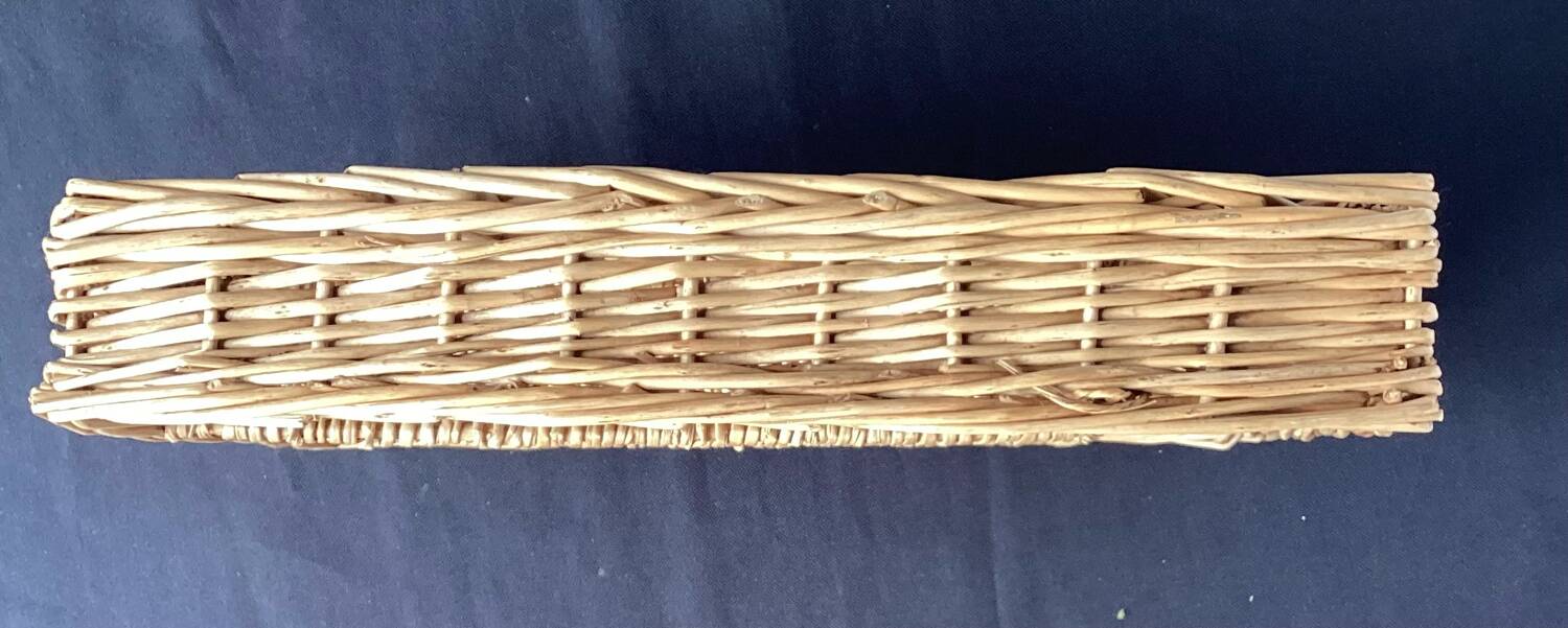 Panière rotin pour couverts