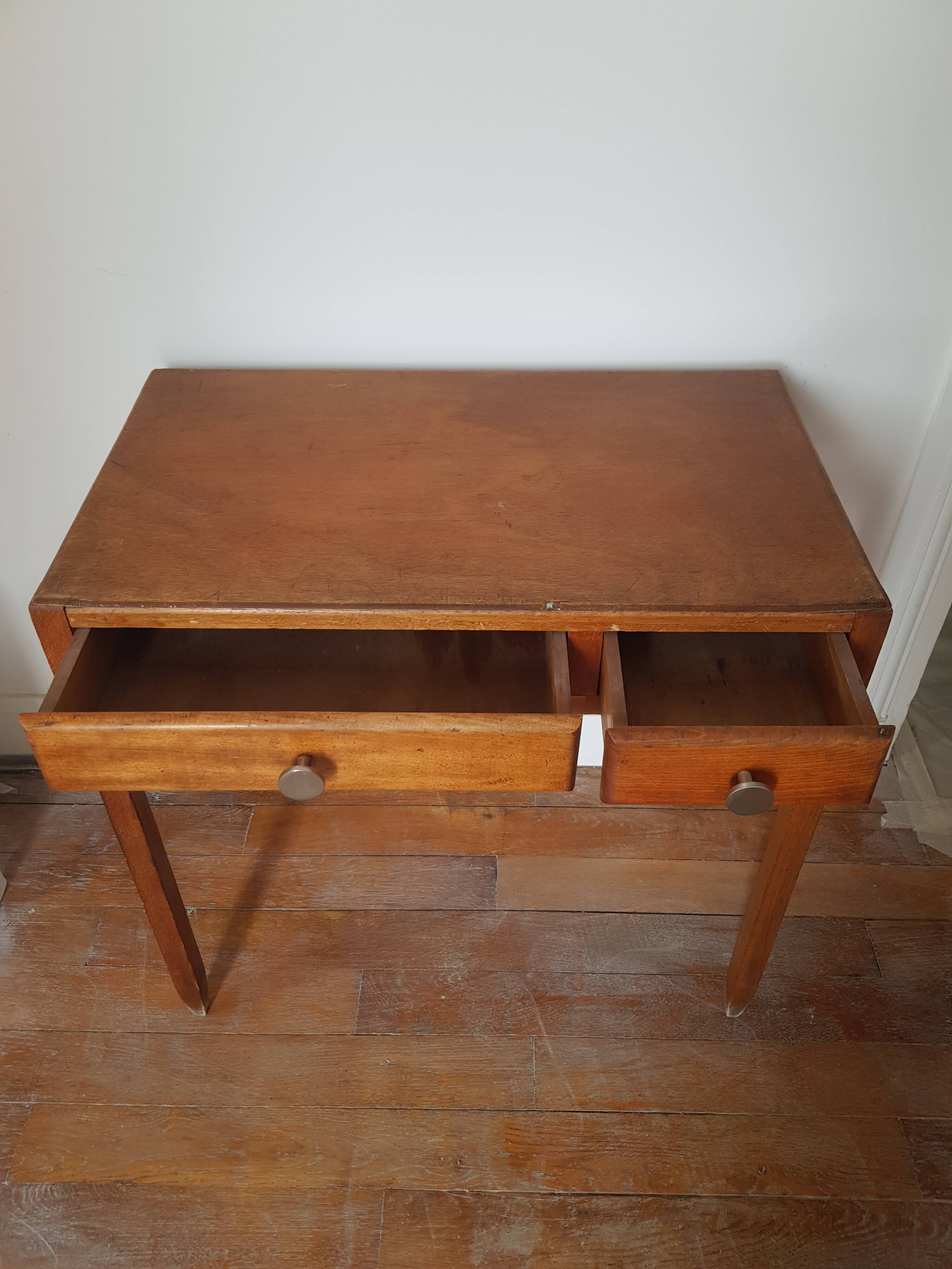 Bureau annees 50 en bois
