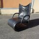 Leather armchair model Zen Claude Brisson Line Roset year 80